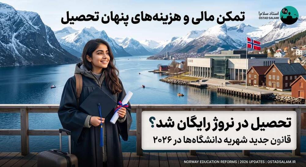 بازگشت تحصیل رایگان به نروژ (آپدیت جدید ۲۰۲۶): دیگر نیازی به پرداخت شهریه نیست؟