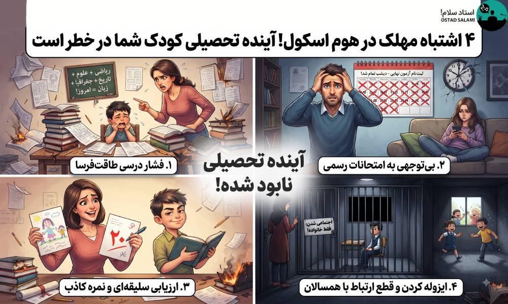 معایب هوم اسکول
