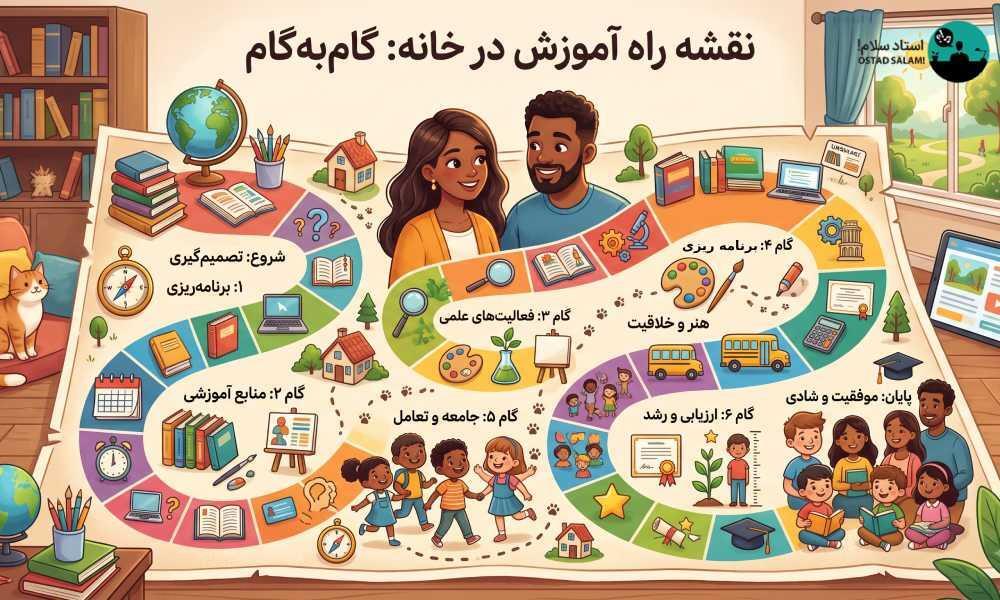 آموزش در خانه چیست؟ چگونه Homeschooling را انجام دهیم؟