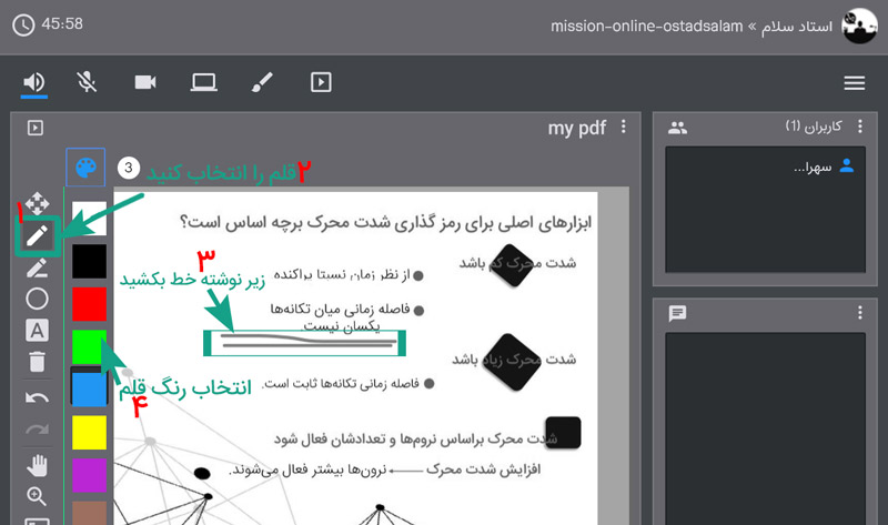 کلاس آنلاین