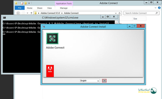 مرحله چهارم نصب نرم افزار ادوبی کانکت