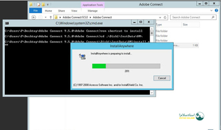 مرحله سوم نصب نرم افزار ادوبی کانکت